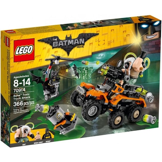 LEGO Batman Movie, klocki Bane: atak toksyczną ciężarówką, 70914 LEGO