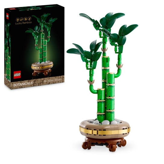 LEGO Botanicals, klocki, Dekoracyjna roślina Dracena sandera, 10344 LEGO