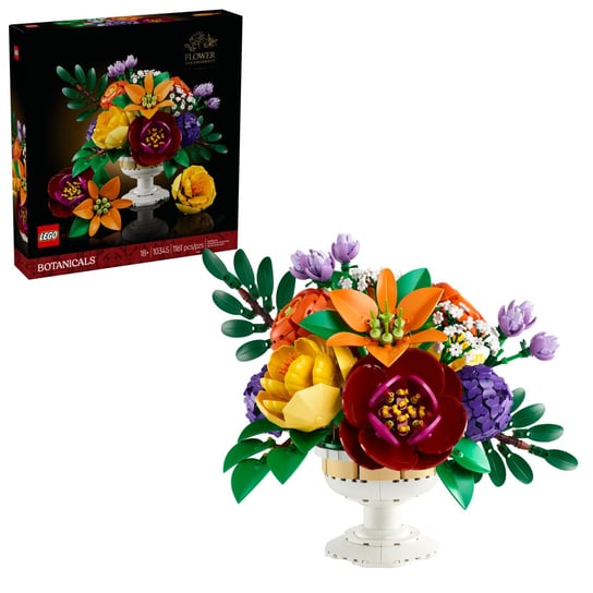 LEGO Botanicals, klocki, Kwiatowa kompozycja, 10345 LEGO