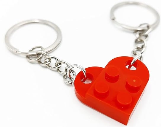 LEGO Brelok dla zakochanych przyjaźni Walentynki LEGO