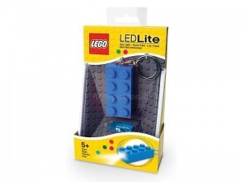 LEGO Brelok latarka, KE52B LED, Klocek Niebieski LEGO