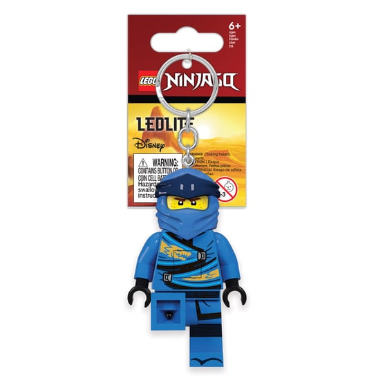 LEGO, Brelok z latarką, Ninjago® - Jay IQ Hong Kong Limited