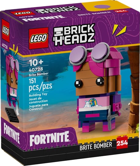 Lego Brickheadz 40728 - Bombowe barwy, Fortnite LEGO