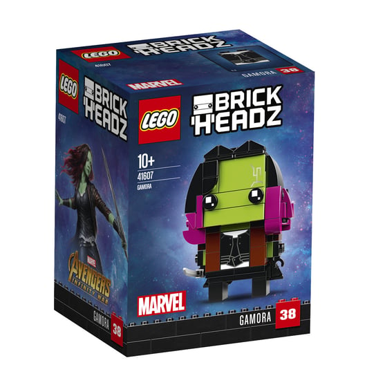 LEGO BrickHeadz, klocki Gamora, 41607 LEGO