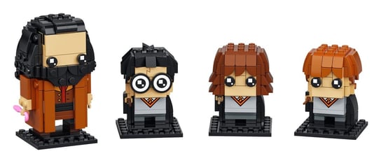 LEGO BrickHeadz, klocki, Harry, Hermiona, Ron, Hagrid, 40495 LEGO