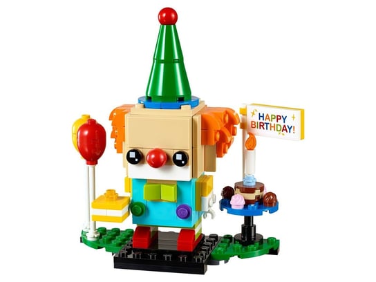 LEGO BrickHeadz, klocki, Klaun Z Urodzinowego Przyjęc, 40348 LEGO