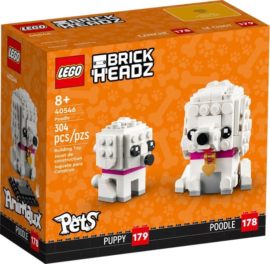 LEGO BrickHeadz, klocki, Pudel, 40546 LEGO