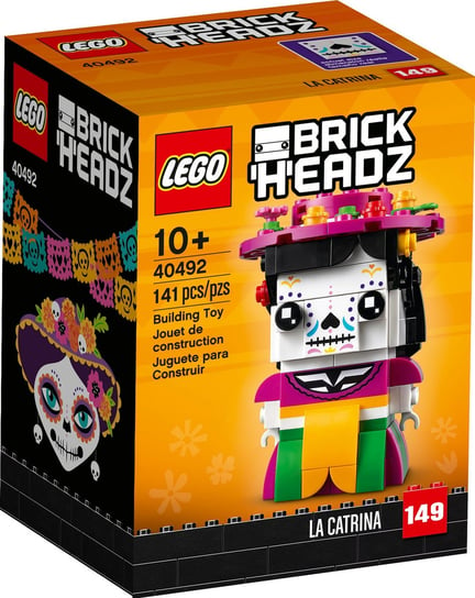 LEGO BrickHeadz, klocki, Szkieletowa dama, 40492 LEGO