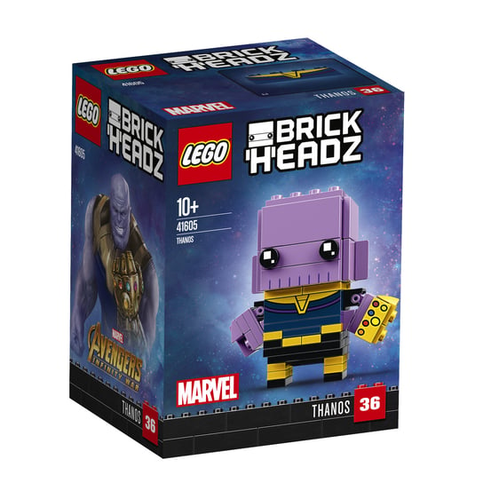 LEGO BrickHeadz, klocki Thanos, 41605 LEGO