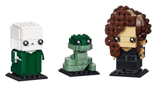 LEGO BrickHeadz, klocki, Voldemort, Nagini i Bellatri, 40496 LEGO