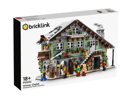 Lego Bricklink 910004 Zimowy domek LEGO