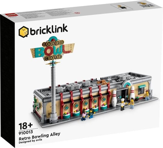 LEGO Bricklink, klocki, Retro Bowling Alley, 910013 LEGO