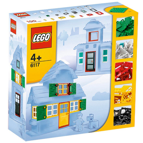 LEGO Bricks and More, klocki Drzwi i okna, 6117 LEGO
