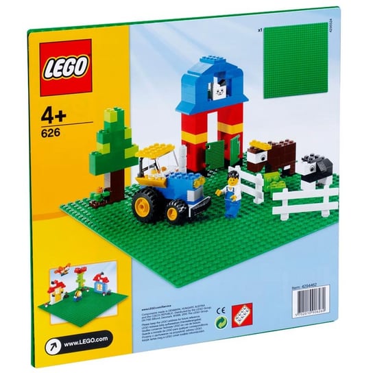 LEGO Bricks and More, klocki Zielona płytka konstrukcyjna, 626 LEGO