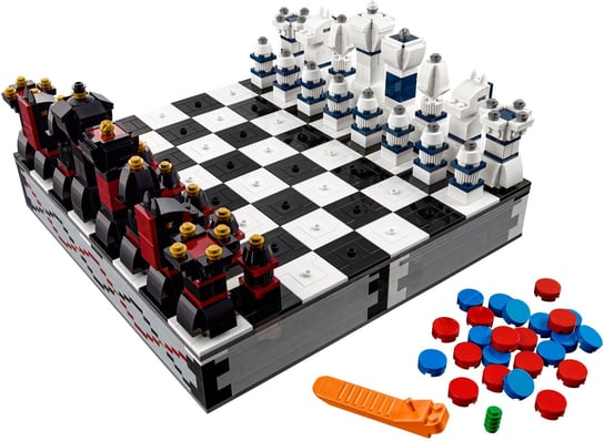 LEGO Chess, klocki, Zestaw szachów, 40174 LEGO