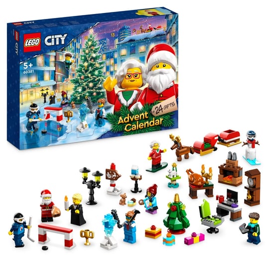 LEGO City, Kalendarz adwentowy, 60381 LEGO