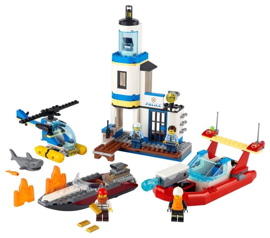 LEGO City, klocki, Akcja Nadmorskiej Policji I Straża, 60308 LEGO