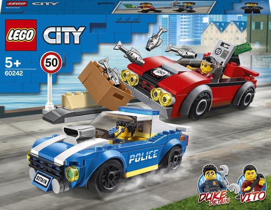 LEGO City, klocki Aresztowanie na autostradzie, 60242 LEGO