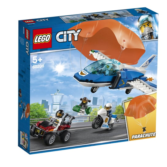 LEGO City, klocki Aresztowanie spadochroniarza, 60208 LEGO