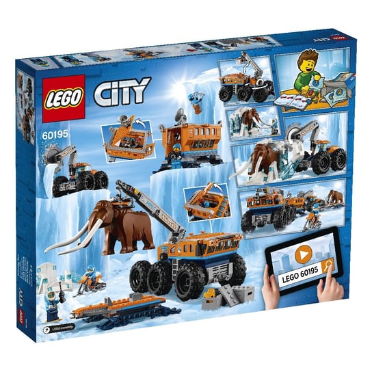 LEGO City, klocki Arktyczna baza mobilna, 60195 LEGO