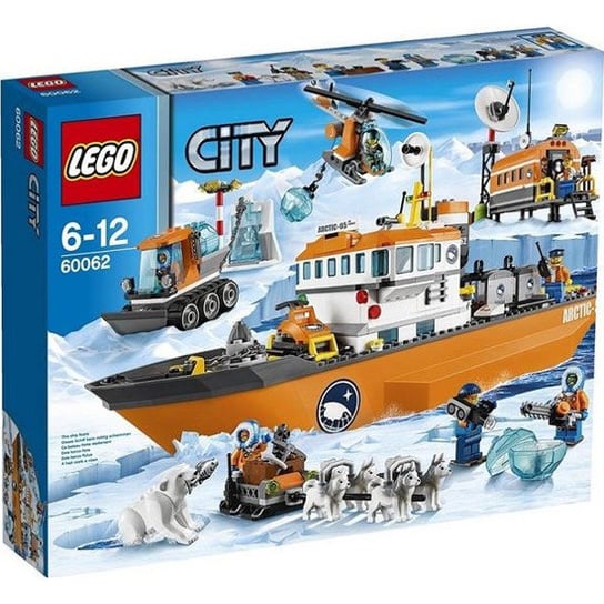 LEGO City, klocki Arktyczny łamacz lodu, 60062 LEGO