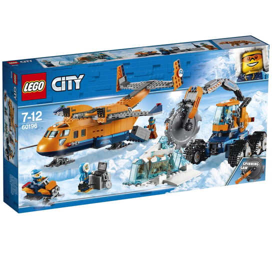LEGO City, klocki Arktyczny samolot dostawczy LEGO