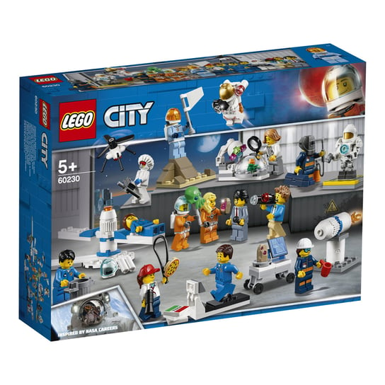 LEGO City, klocki Badania kosmiczne, zestaw minifigurek, 60230 LEGO