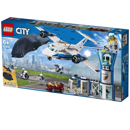 LEGO City, klocki Baza policji powietrznej, 60210 LEGO