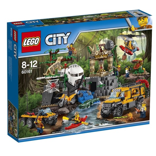 LEGO City, klocki Baza w dżungli, 60161 LEGO