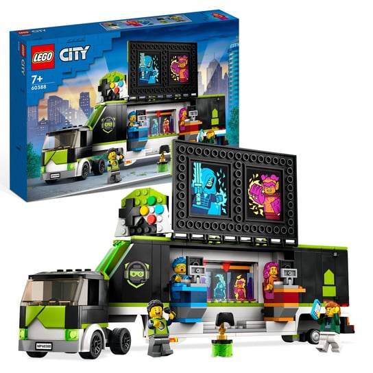 LEGO City, klocki, Ciężarówka na turniej gier, 60388 LEGO