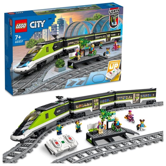 LEGO City, klocki, Ekspresowy pociąg pasażerski, 60337 LEGO