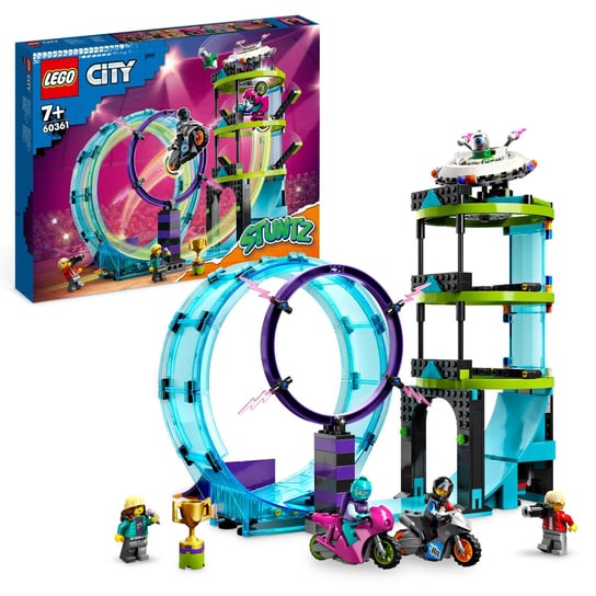LEGO City, klocki, Ekstremalne wyzwanie kaskaderskie, 60361 LEGO