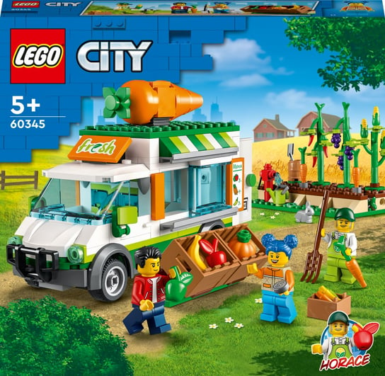 LEGO City, klocki, Furgonetka na targu, 60345 LEGO
