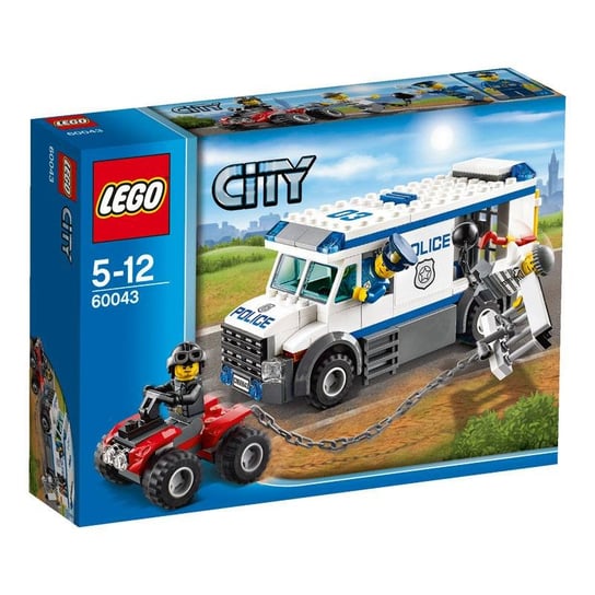 LEGO City, klocki Furgonetka policyjna, 60043 LEGO