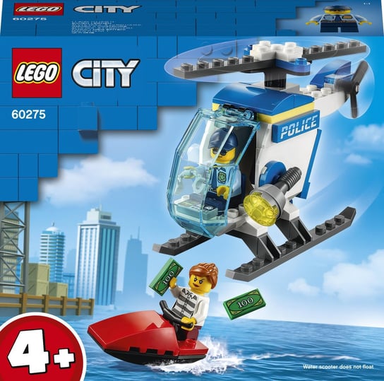 LEGO City, klocki Helikopter policyjny, 60275 LEGO