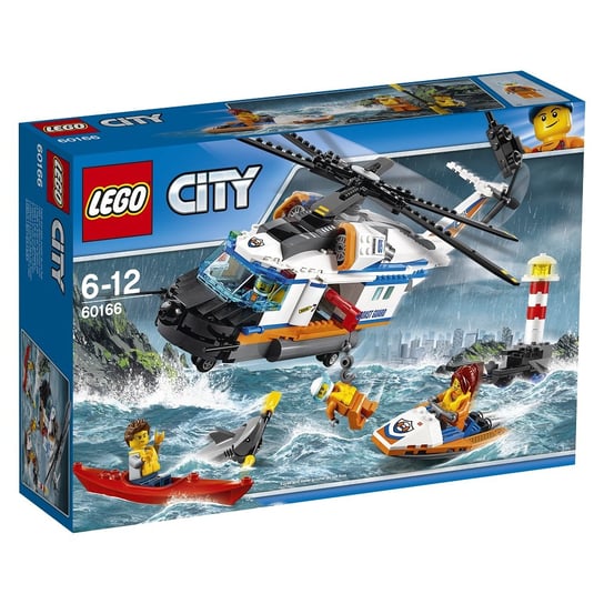 LEGO City, klocki Helikopter ratunkowy do zadań specjalnych, 60166 LEGO