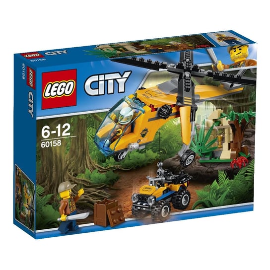 LEGO City, klocki, Helikopter transportowy, 60158 LEGO