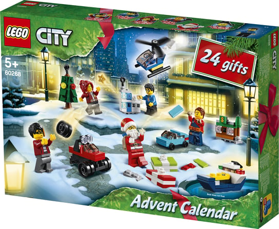LEGO City, klocki Kalendarz adwentowy, 60268 LEGO