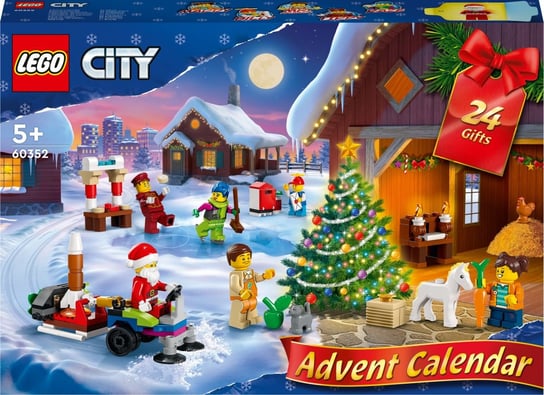 LEGO City, klocki, Kalendarz adwentowy, 60352 LEGO