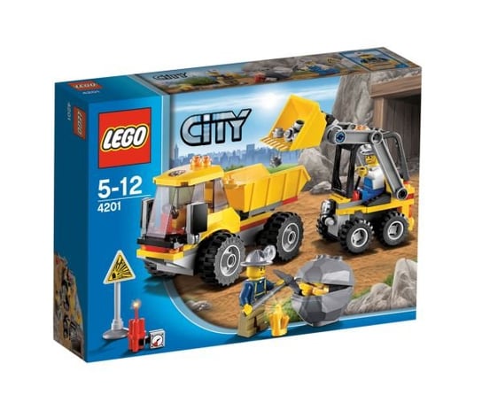 LEGO City, klocki Ładowarka z wywrotką, 4201 LEGO