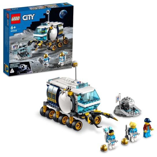 LEGO City, klocki, Łazik księżycowy, 60348 LEGO