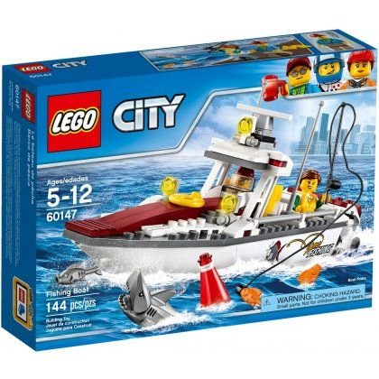 LEGO City, klocki Łódź rybacka, 60147 LEGO