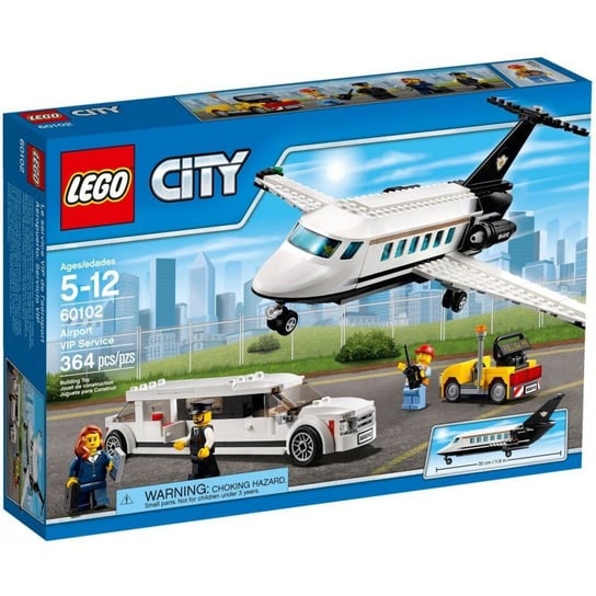 LEGO City, klocki Lotnisko obsługa VIP-ów, 60102 LEGO