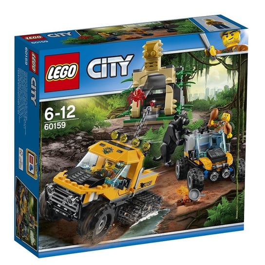 LEGO City, klocki Misja półgąsienicowej terenówki, 60159 LEGO