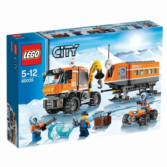LEGO City, klocki Mobilna jednostka arktyczna, 60035 LEGO