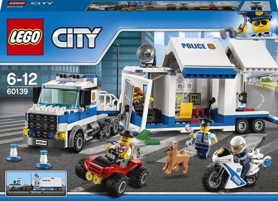 LEGO City, klocki Mobilne Centrum Dowodzenia, 60139 LEGO