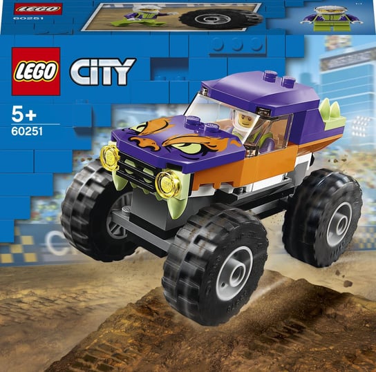 LEGO City, klocki Monster truck, 60251 LEGO