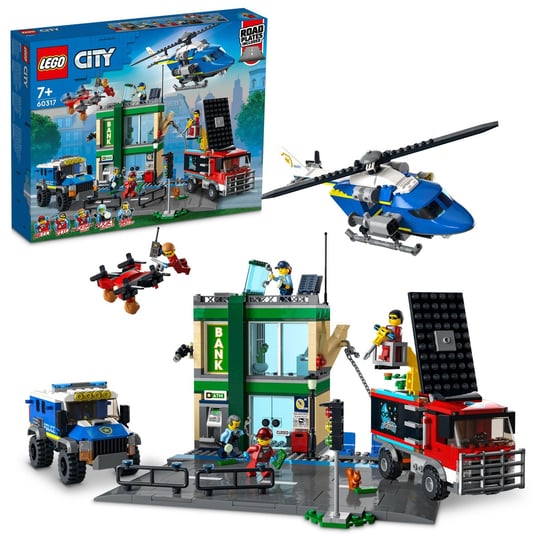 LEGO City, klocki, Napad na bank, 60317 LEGO