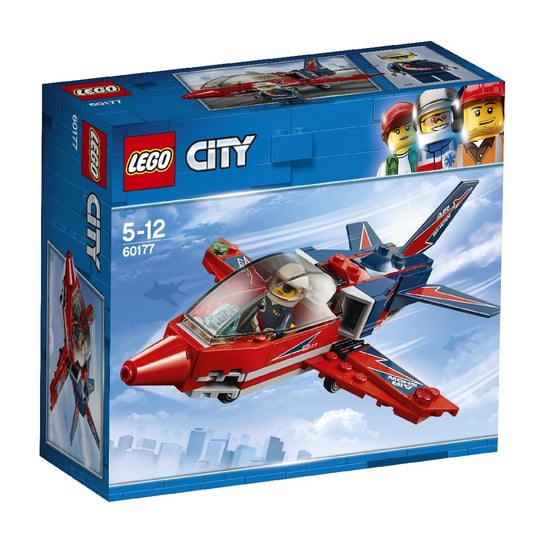 LEGO City, klocki Odrzutowiec pokazowy, 60177 LEGO