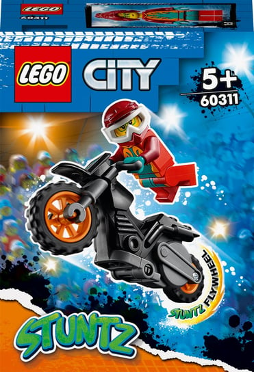 LEGO City, klocki, Ognisty motocykl kaskaderski, 60311 LEGO